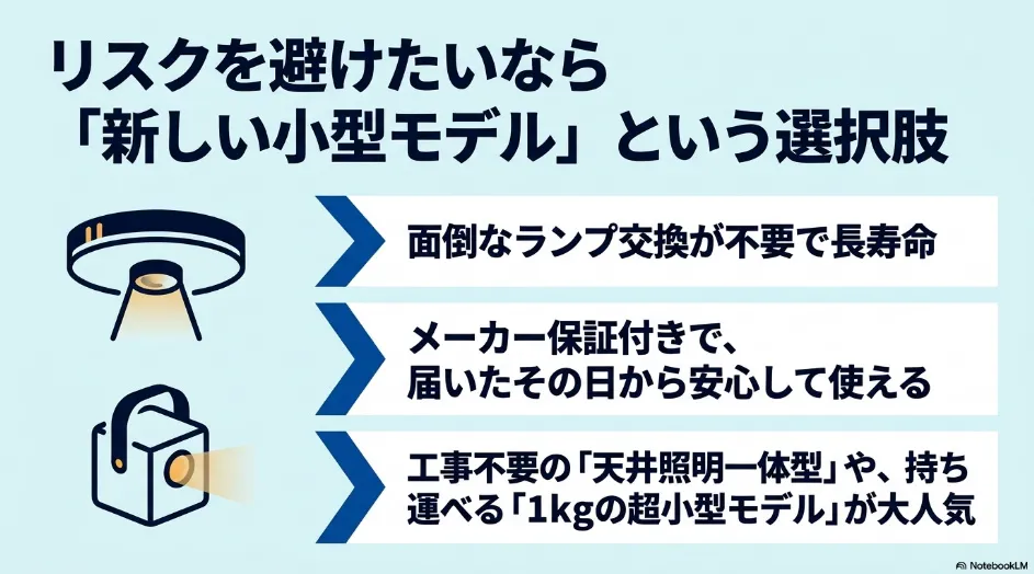 中古プロジェクターの店舗購入と個人間取引の違い、シリアル番号確認の注意点